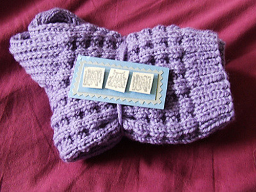 Blåbær Vaffel Sokker - bywyrdspinster