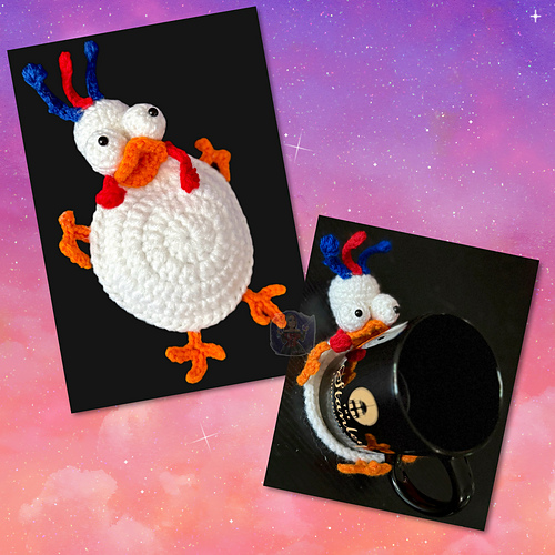 Popping Chicken Coaster