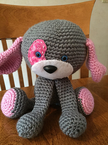 Amigurumi Domino The Dog photo 8