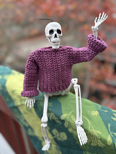 Skellie's Everyday Crocheted Sweater