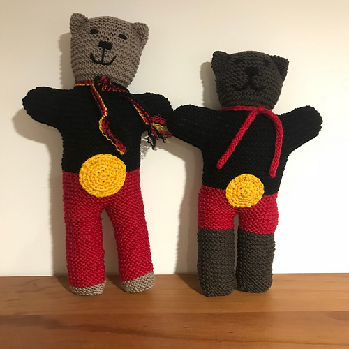 Ravelry Australian Red Cross Trauma Teddy pattern by Australian Red Cross