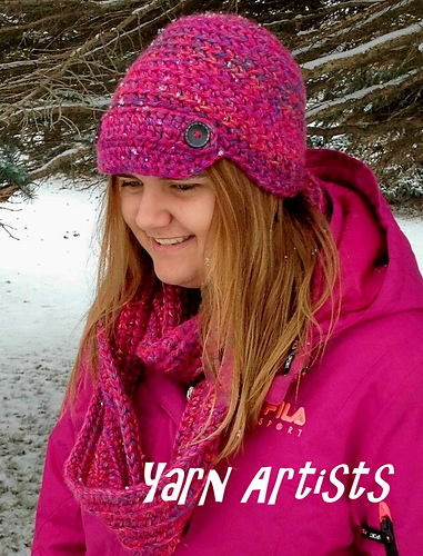 Quick & Easy Chunky Hat and Cowl Set photo 3