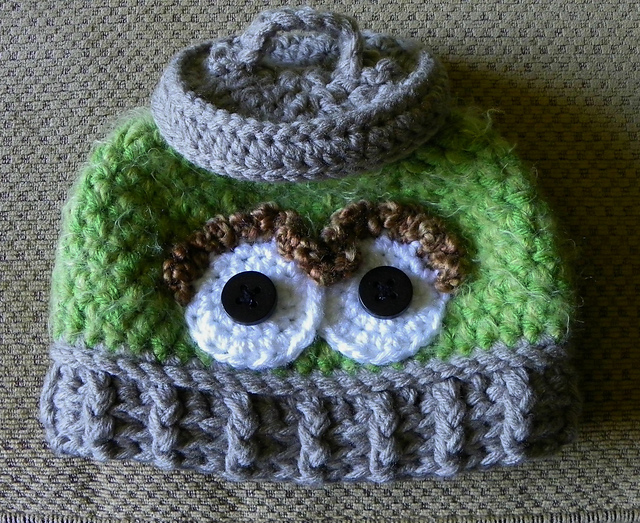 Ravelry: Grouch in a Can Hat ( Oscar 