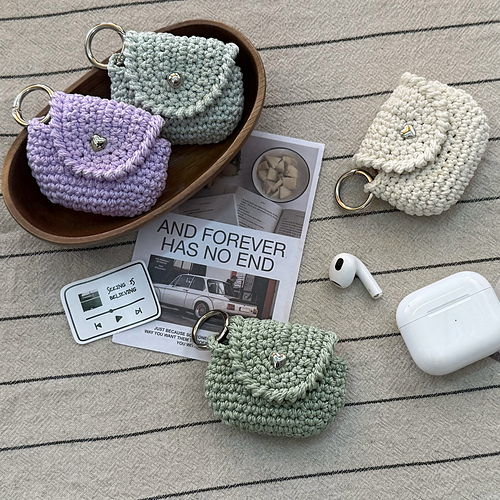 Crochet Airpods Case
