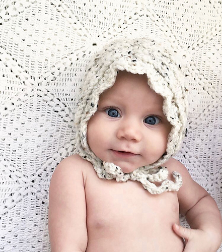 SHELBY baby bonnet photo 4
