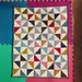 Pinwheel Patchwork & Log Cabin Cushions pattern