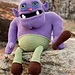 Gerald the Troll Puppet pattern 