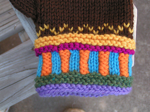 Farg meg varm Votter - Colleen Brooks