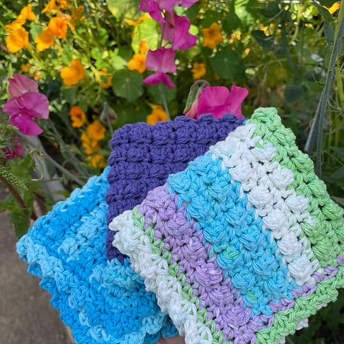 Gilded Snowberry Dishcloth photo 4