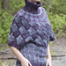 Entrelac Poncho pattern 