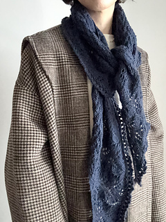 Sample 3: knitted with Ulysse, col. baleine bleue