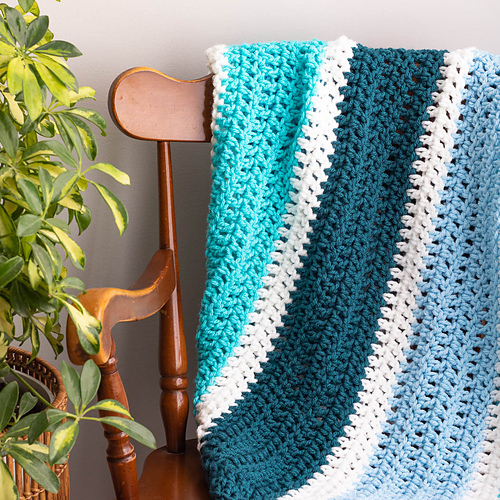 Ravelry Double DC Blanket pattern by Alex DellAringa