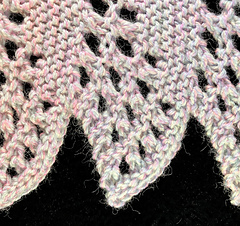 Detail of scarf point