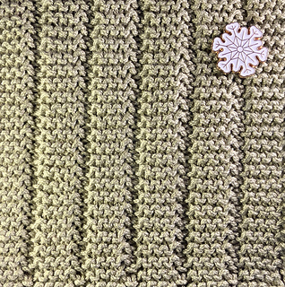 Furrowed Field swatch - blocked