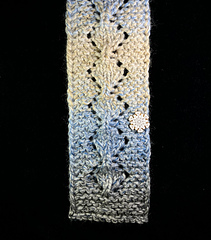 Better view of variegated chunky yarn