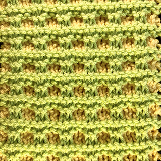 Detail of swatch - blocked