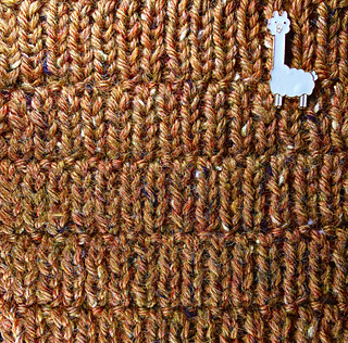 Detail of blocked swatch