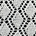 Diamond and Open Trellis pattern 