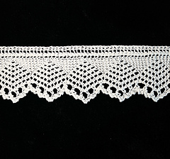 Wider view of edging