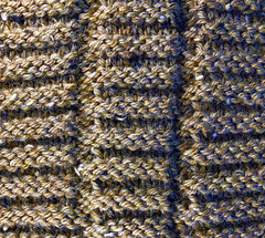 Wrong side of Rugged Road afghan strip