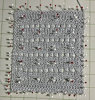Blocking the dashes closed to prevent gaping