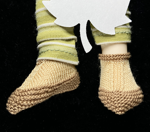 Doll Slipper for 1.5 inch Foot