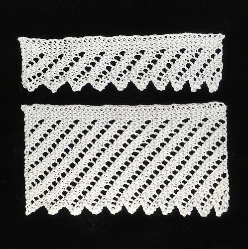 Narrow or Wide Edging