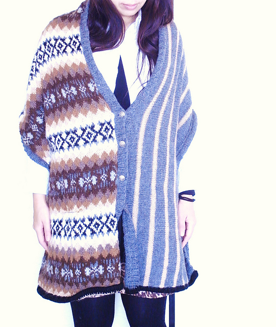 convertible shawl vest