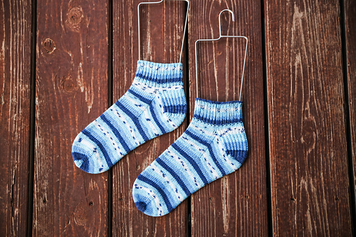 Toes Up Vanilla Socks photo 5