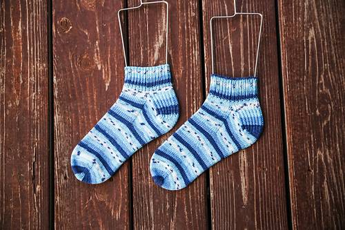 Toes Up Vanilla Socks photo 1
