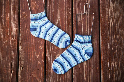 Toes Up Vanilla Socks photo 4