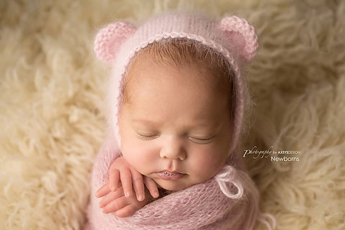 Angora Bear Bonnet photo 5