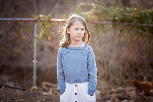 Youth Fern Cropped Sweater photo 2