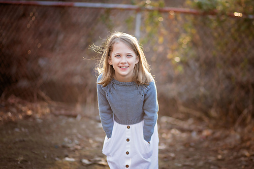 Youth Fern Cropped Sweater photo 5