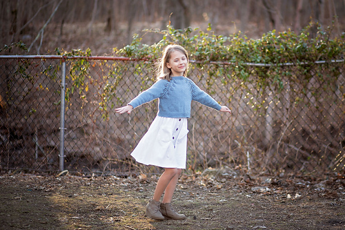 Youth Fern Cropped Sweater photo 4