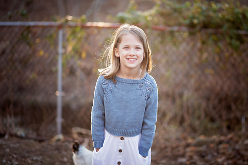 Youth Fern Cropped Sweater photo 1