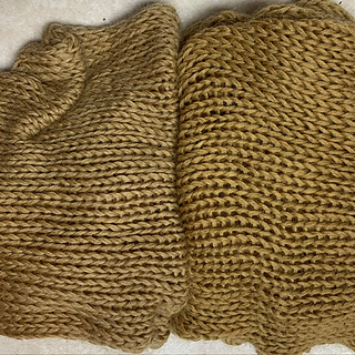same sock blank under ugly fluorescent light