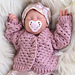 Granny Baby Cardigan pattern 