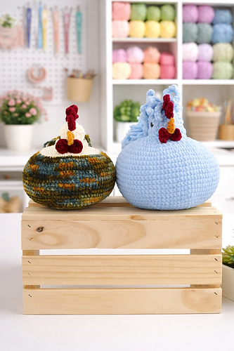 Ravelry: Silkie The Chicken pattern by Maggie Haskell