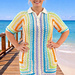 Extended Hexagon Beach Dress pattern