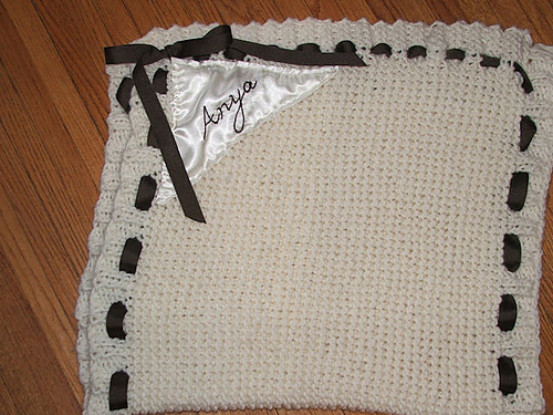 “Once Upon a Time”  inspired baby blanket photo 2