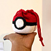 Pokeball Drawstring bag pattern