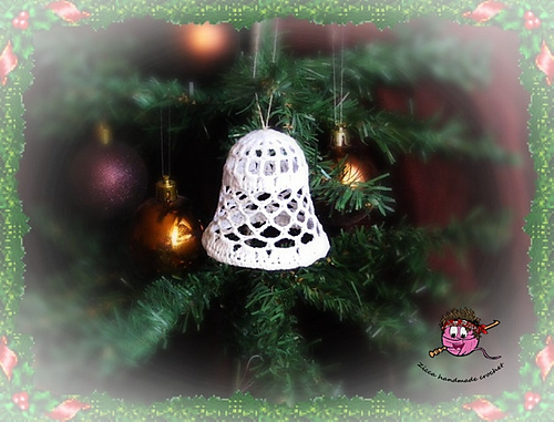 Julebjelle - crochet bell
