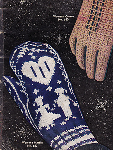 Women's Norwegian Mittens No. 623 photo 1