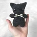 Shadow the Miniature Black Cat pattern 