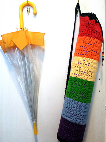 Om Rainbow Yoga Mat Bag photo 5