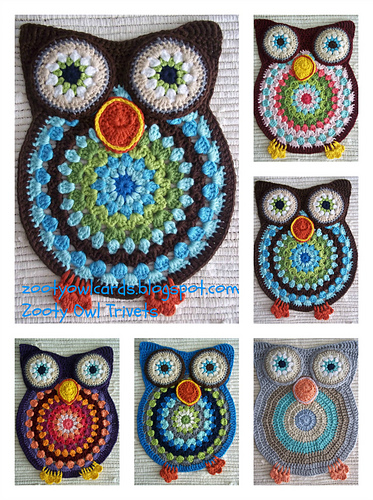 Zooty Owl Trivets photo 1