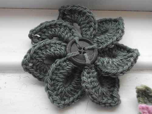 Crocodile Stitch Flower 다른 모습 6