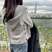 Hooded Shawl Vest pattern